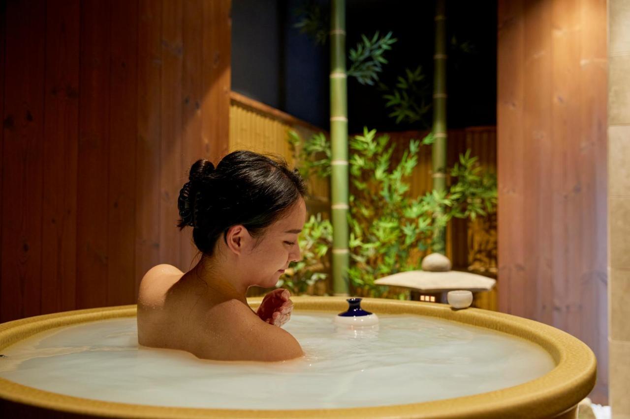 古今 天下茶屋 With A Private Parking Lot And A Half Open-Air Bath And Direct To Kix Villa Osaka Luaran gambar